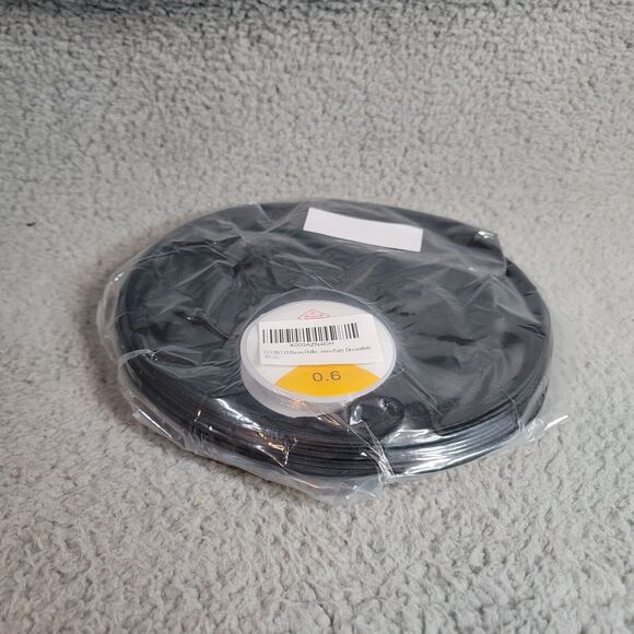 Halloween Hanging Witch Hat Indoor Outdoor Decor Black 10 Count 100 yd string - Picture 2 of 3